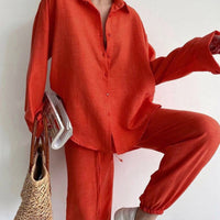 Dora Elegant Linen Shirt