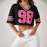 Dora Top with V-Neck