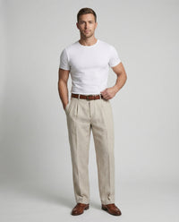 Dorian Elegant Linen Trousers