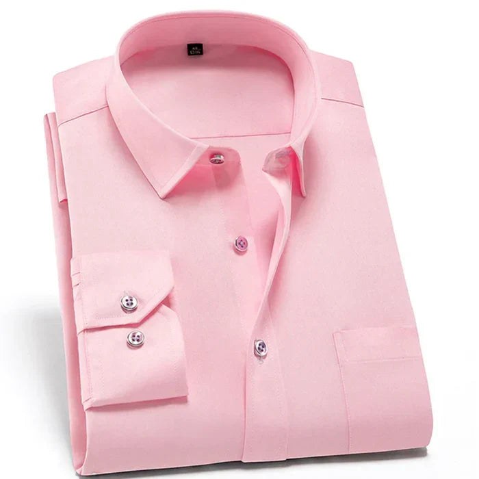 Dorian Shirt with Pleated in Pink