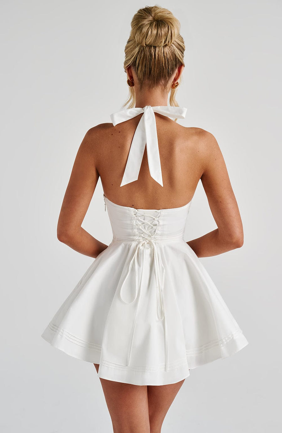 Sancia Mini Dress – Ivory