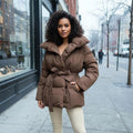 Dorothea Elegant Jacket with Stand Collar and Fitted
