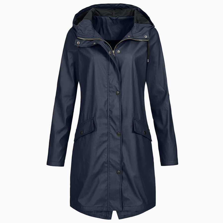 Bettina | Women's Waterproof Long Hooded Coat