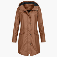 Bettina | Women's Waterproof Long Hooded Coat