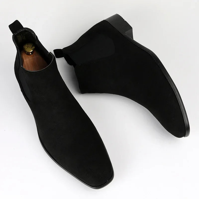 Malte | Men's Ankle High Slip-On Chelsea Boots