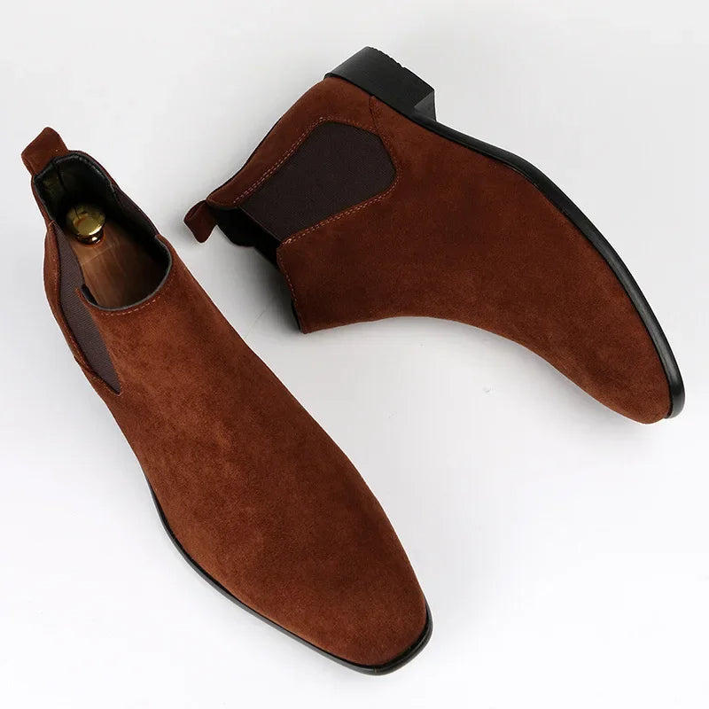 Malte | Men's Ankle High Slip-On Chelsea Boots