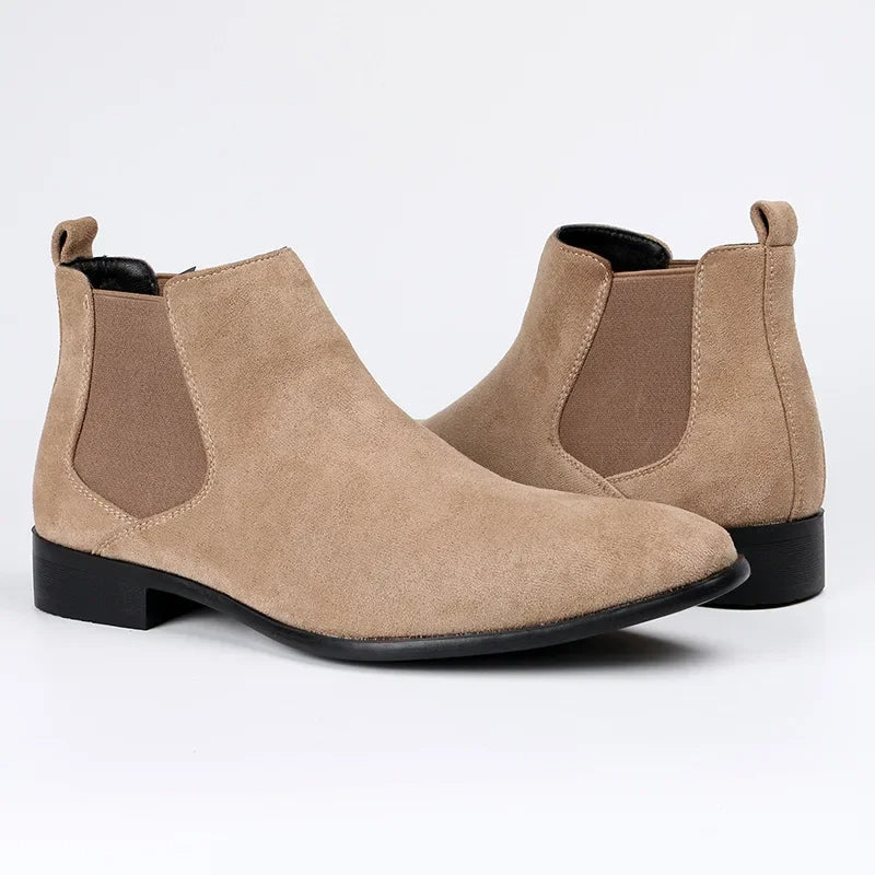 Malte | Men's Ankle High Slip-On Chelsea Boots