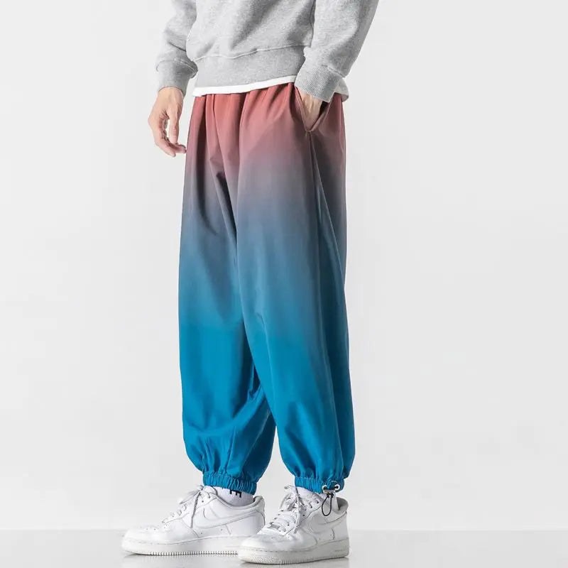 Downtown Gradient Joggers in Pomegranate