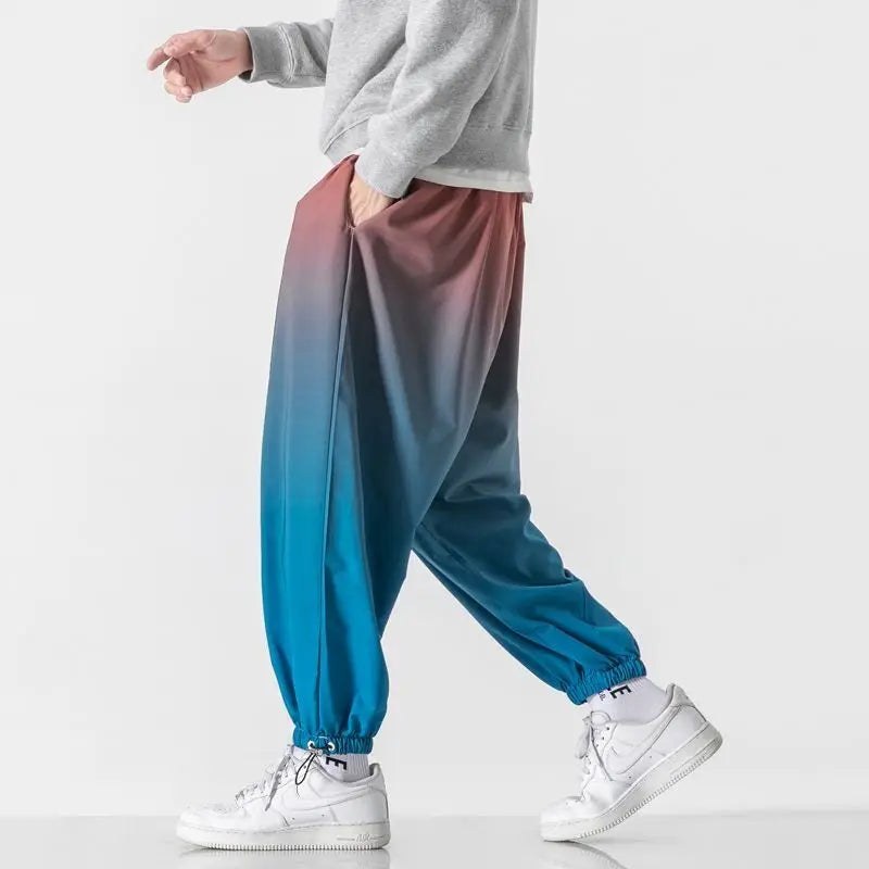 Downtown Gradient Joggers in Sunset