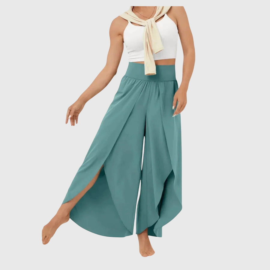 Jasmin | Women's Airy Lounge Trousers with Side Split