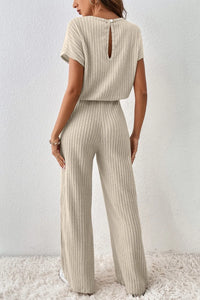 Margot Ribbed Knit Jumpsuit