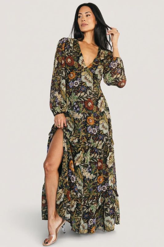 ADA | FLORAL MAXI DRESS