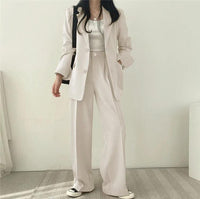 Monika | Women's Long Sleeve Classic Fit Casual Blazer Set