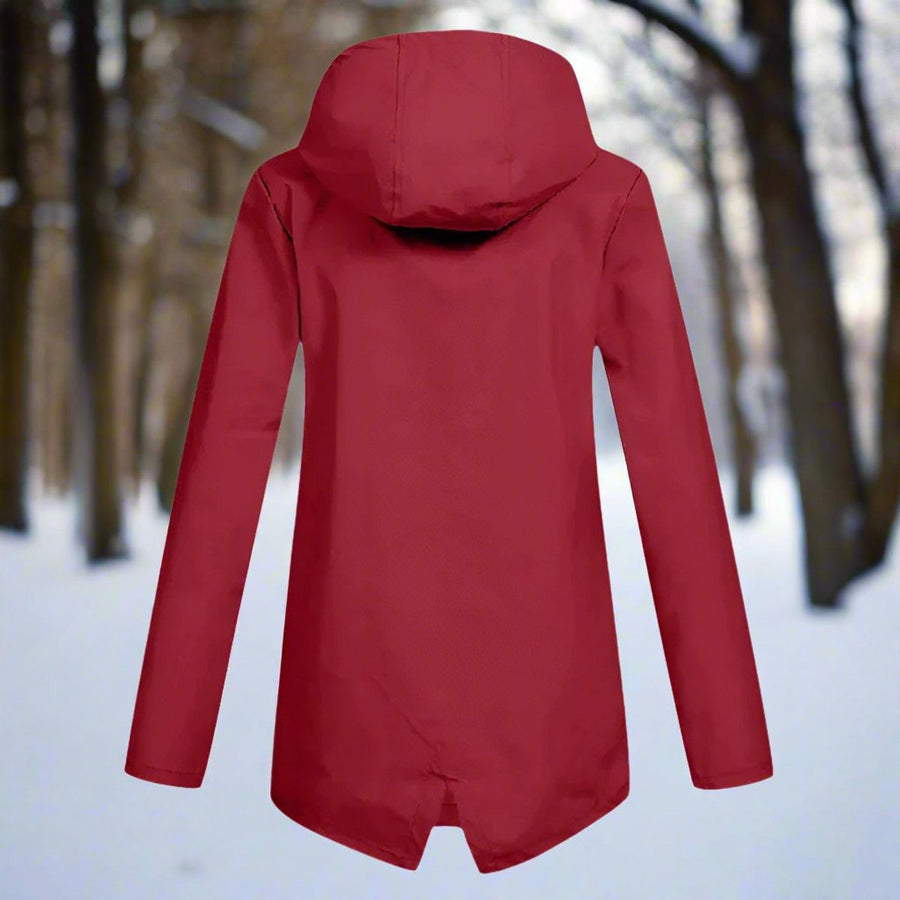 Clarimonde | Women's Hooded Anorak with Snap Pockets