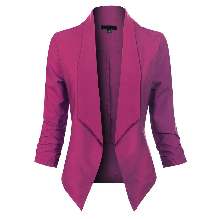 Susanne | Women's Long Sleeve Open Front Blazer