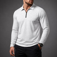 Easton Quarter-Zip in White