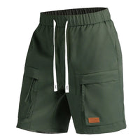 Easy Flex Cargo Shorts in Army Green