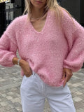 Io Dress Women's Summer New Fashion Daily Casual Solid Color Loose Shiny Sparkling Furry