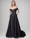 Long a Line Formal Pleated Prom Dress