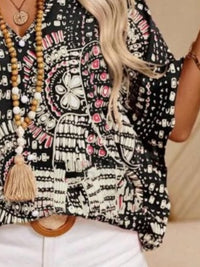 Margot Printed Tiered Dress
