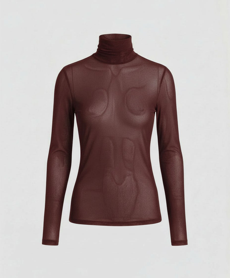 Eden Blouse in Brown