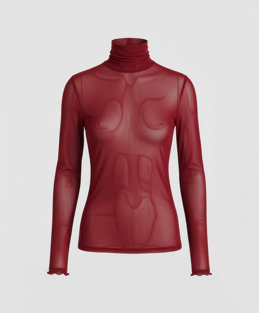 Eden Blouse in Red