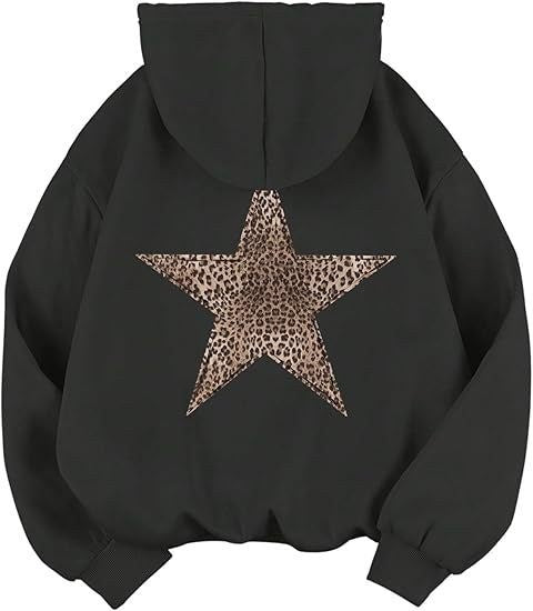 Eden Casual Hoodie with Hood in Black