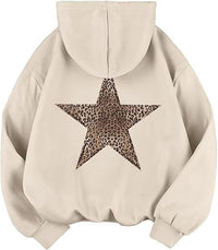 Eden Casual Hoodie with Hood in Khaki