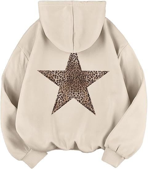 Eden Casual Hoodie with Hood in Khaki