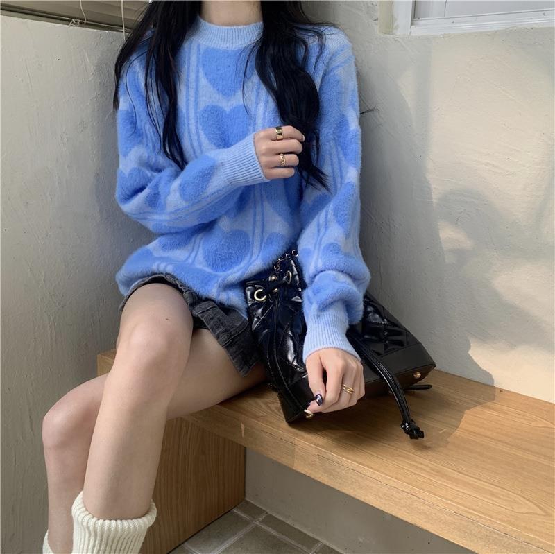 Eden Casual Sweater in Blue