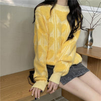 Eden Casual Sweater in Yellow