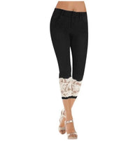 Eden Lace Trousers in Black
