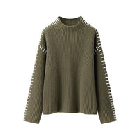 Edie Knit Sweater in Green