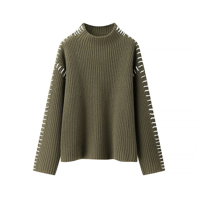 Edie Knit Sweater in Green