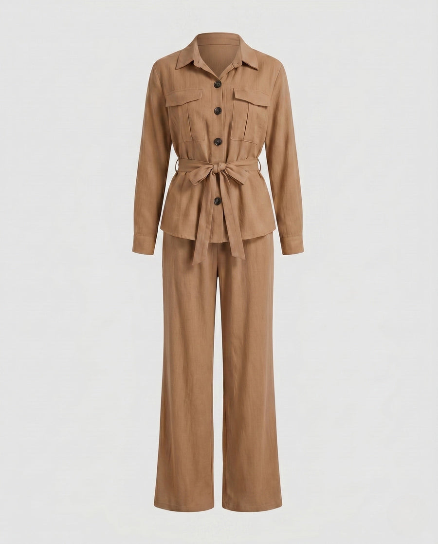 Edie Trousers in Khaki