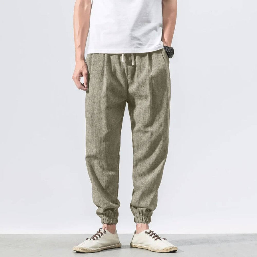 Edmund Lightweight Linen Trousers