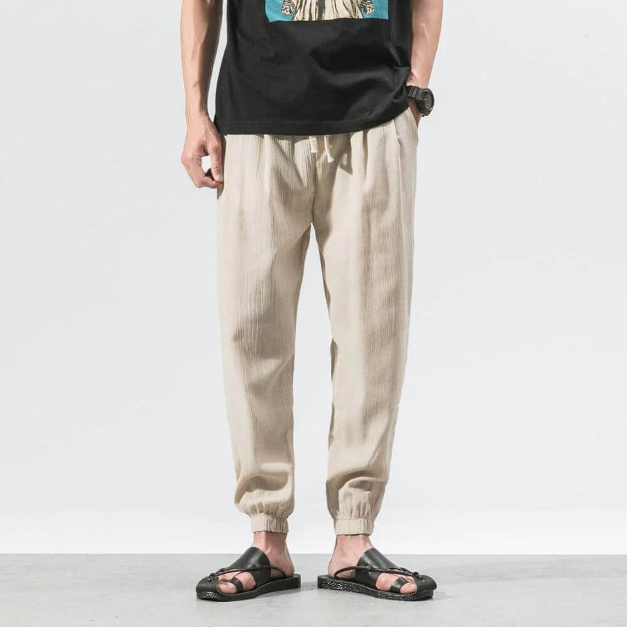 Edmund Lightweight Linen Trousers
