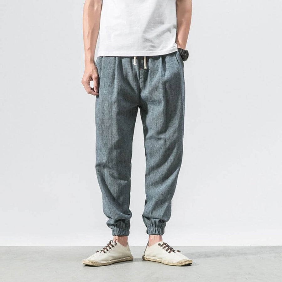 Edmund Lightweight Linen Trousers