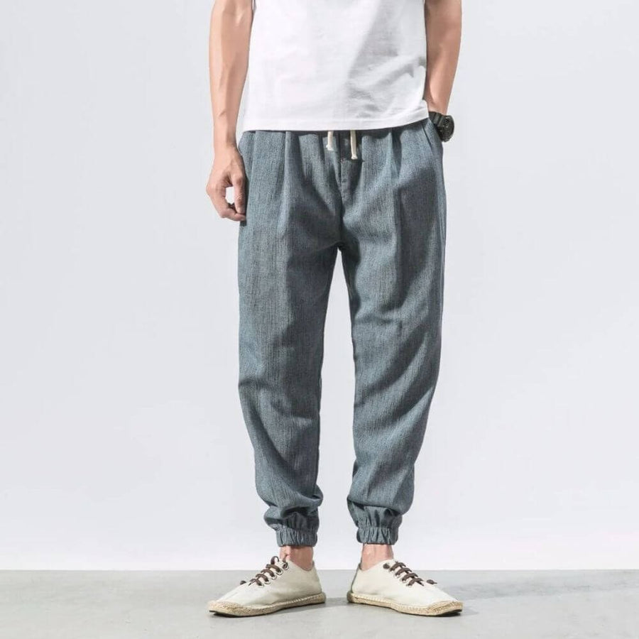 Edmund Lightweight Linen Trousers