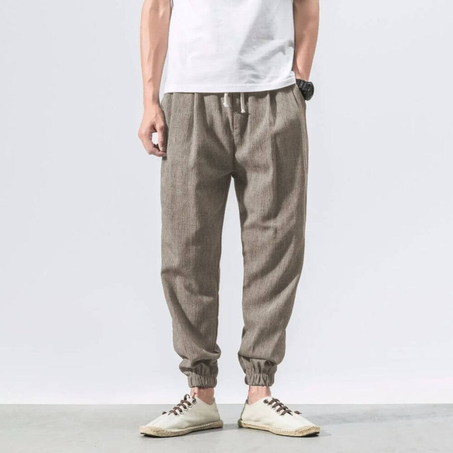 Edmund Lightweight Linen Trousers