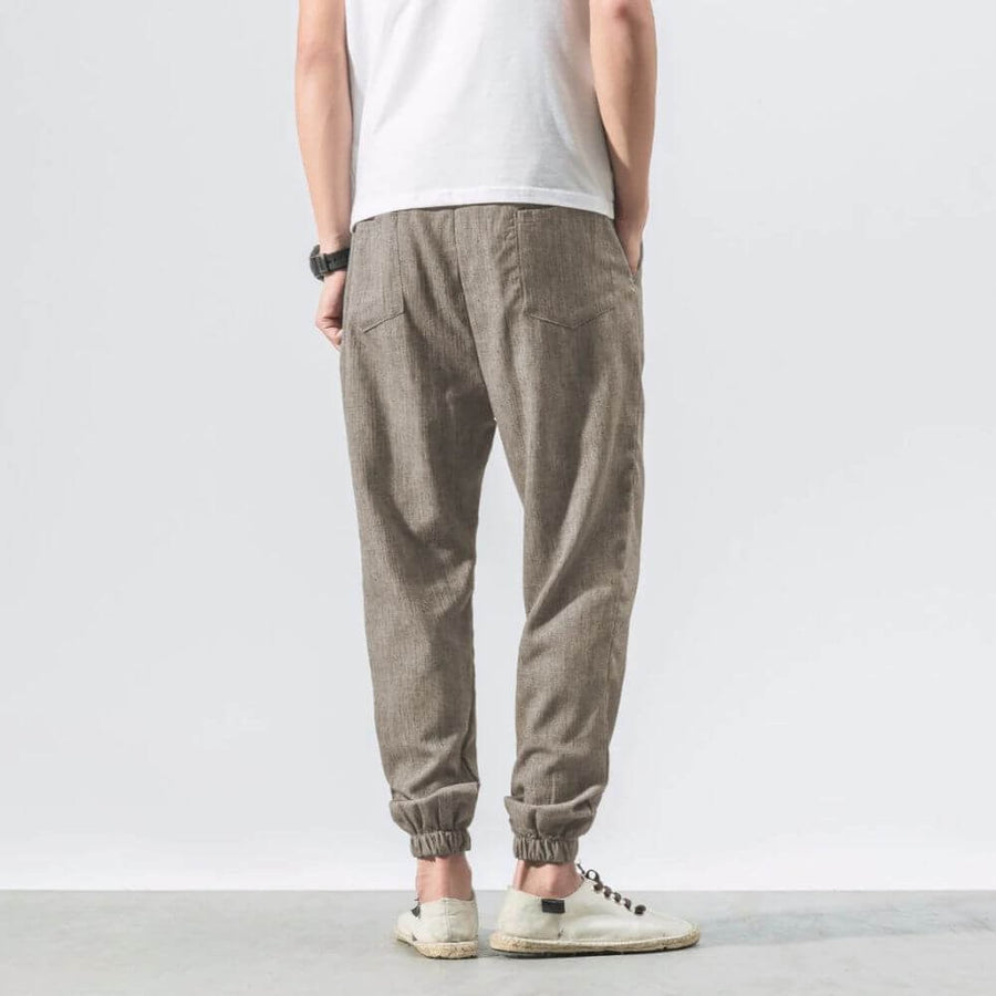 Edmund Lightweight Linen Trousers