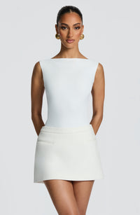 Avery Mini Skirt - Ivory
