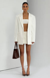 Avery Mini Skirt - Ivory