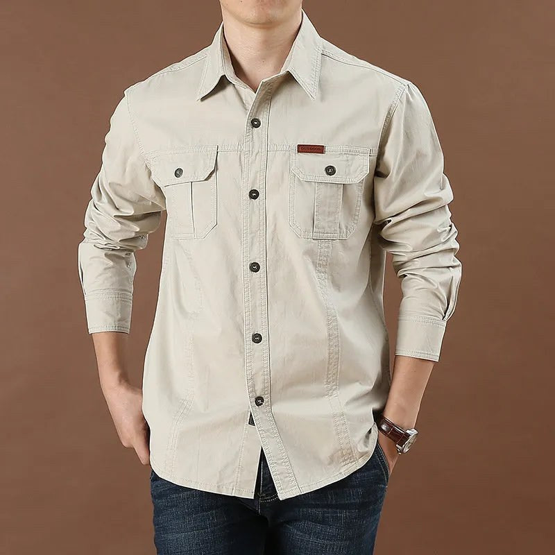 Eduard Shirt in Beige