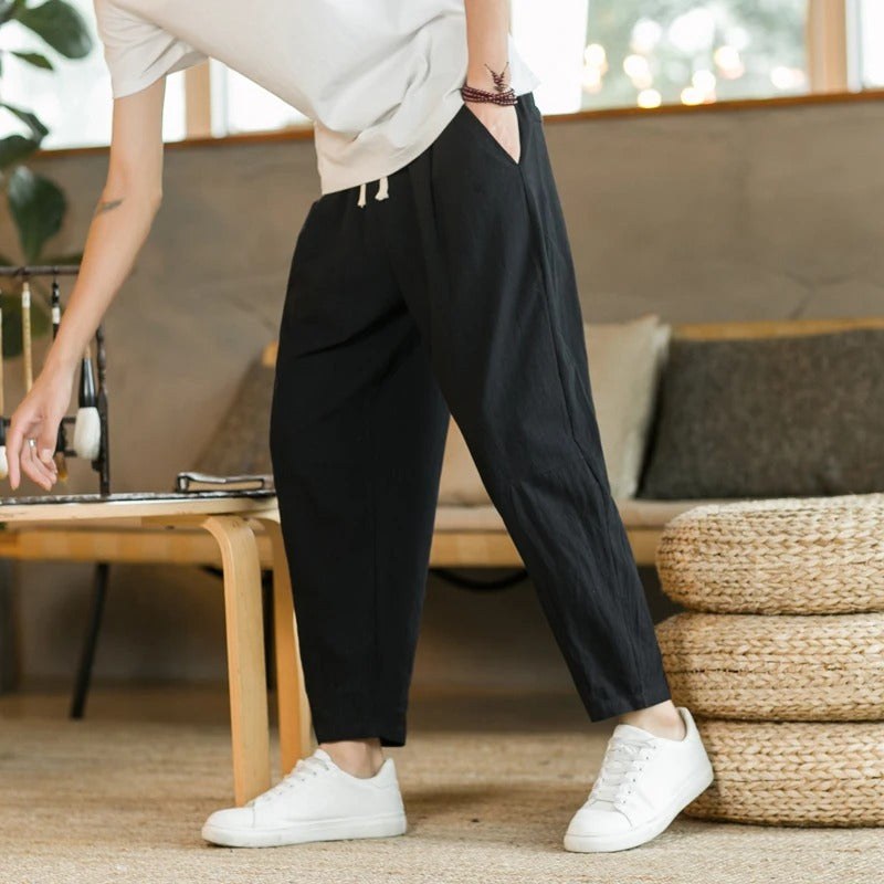 Eduard Trousers in Black