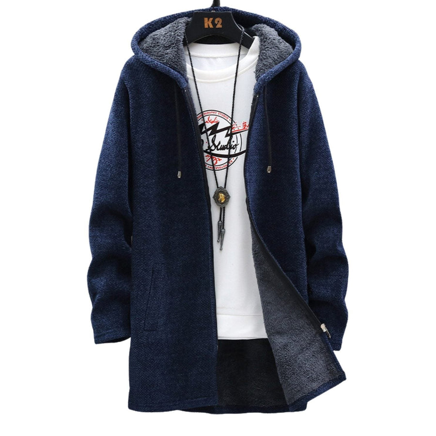 Eduard Vest with Hood in Blue