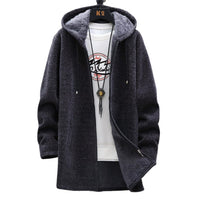 Eduard Vest with Hood in Dark Grey