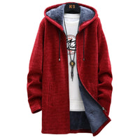 Eduard Vest with Hood in Red