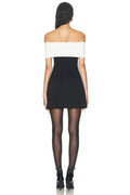 Self-portrait Knit Bow Mini Dress