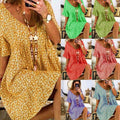 Effie Casual Dress with V-Neck